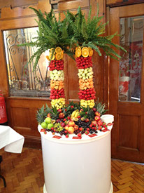 Fruit Palm Arrangement for Hire - Manchester