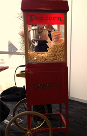 Popcorn cart for hire Manchester