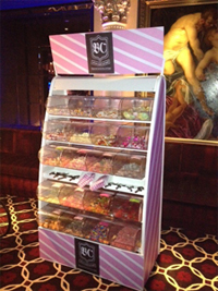 Personalised Sweet Stand for Corporate Events 