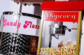 Halloween & Bonfire Night Party Hire Manchester - Popcorn and Candy Floss