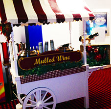 Mulled Wine Cart for Company Christmas Events in Liverpool