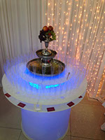 Champagne & Drinks Fountain for hire in Manchester from Delicious Fruits & Fountains