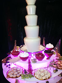 Chocolate Fountains for hire for Christmas Parties in Manchester 