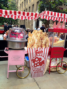 Popcorn & Candy Floss combo for Weddings in Manchester